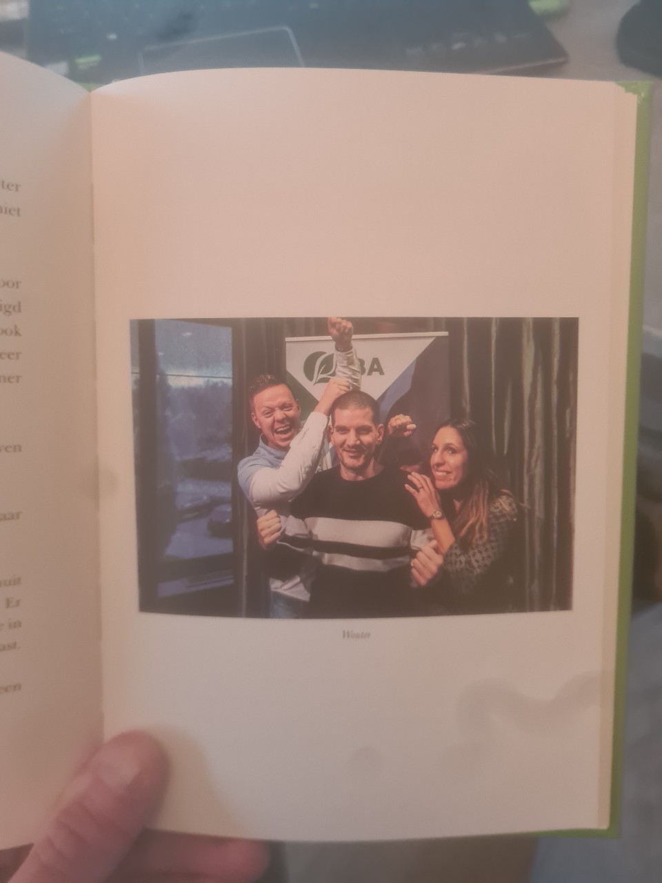 Op deze foto zie je Hoofdstuk #5 - Imagine, Believe, Achieve van het boek zonder eigen vermogen van IBA Coaching