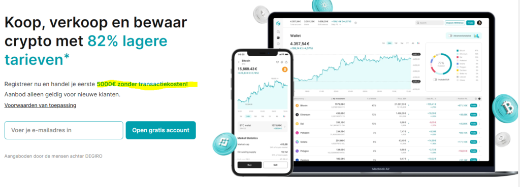 Op deze foto zie je de instructies om finst 5000 gratis handelen te activeren