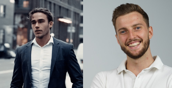 Op deze foto zie je WhatsNext Community? (Rob Duijvestijn en Patrick Jongeneel)