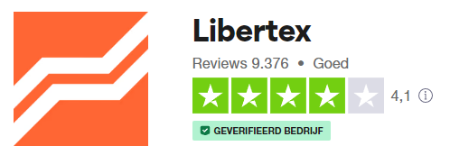 Op deze foto zie je het Libertex logo. Mijn #3 van Beste CFD Broker