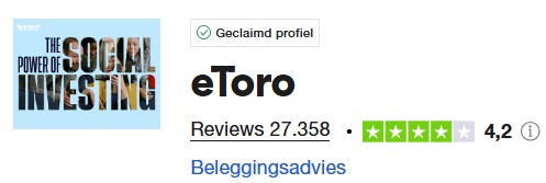 Op deze foto zie je het eToro logo in vergelijking met eToro vs MEXEM